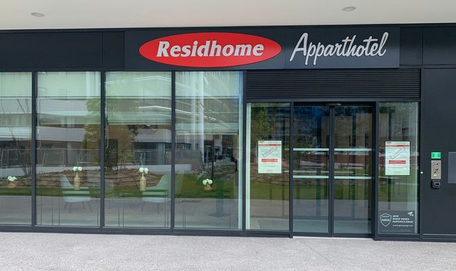 Residhome Nice Appart Hotel Aeroport Exterior