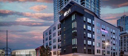 aloft Denver Downtown Exterior