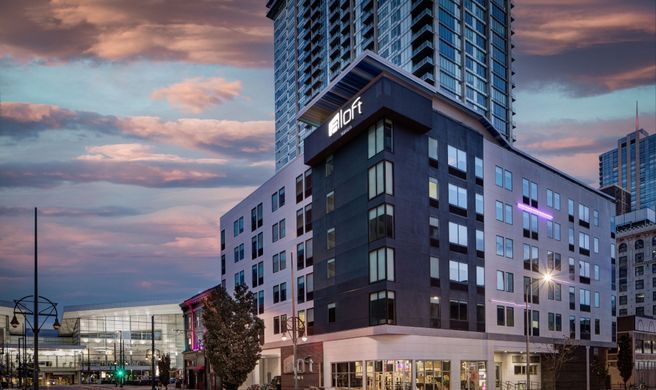 aloft Denver Downtown Exterior