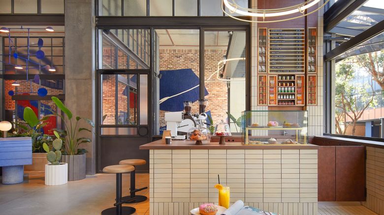<b>Moxy Sydney Airport Restaurant</b>. Images powered by <a href="https://www.leonardoworldwide.com/" title="Leonardo Worldwide" target="_blank">Leonardo</a>.