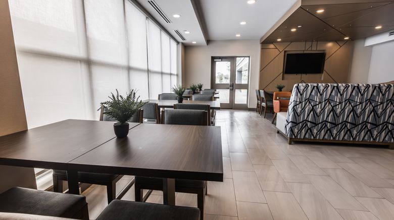 <b>Holiday Inn Express Toronto-North York Restaurant</b>. Images powered by <a href="https://www.leonardoworldwide.com/" title="Leonardo Worldwide" target="_blank">Leonardo</a>.
