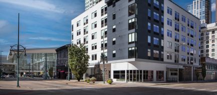 aloft Denver Downtown Exterior