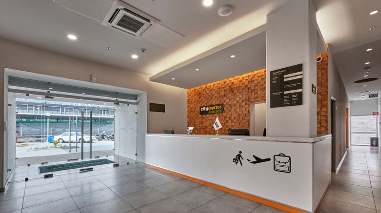 <b>City Express Junior by Marriott Lobby</b>. Images powered by <a href="https://www.leonardoworldwide.com/" title="Leonardo Worldwide" target="_blank">Leonardo</a>.
