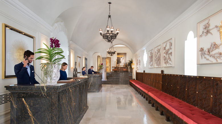 <b>San Domenico Palace, Four Seasons Hotel Lobby</b>. Images powered by <a href="https://www.leonardoworldwide.com/" title="Leonardo Worldwide" target="_blank">Leonardo</a>.
