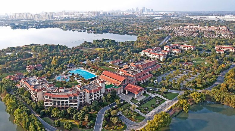 Crowne Plaza Huzhou Exterior. Images powered by <a href="https://www.leonardoworldwide.com" target="_blank" rel="noopener">Leonardo</a>.