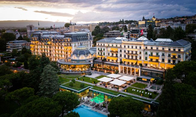 Beau-Rivage Palace Exterior