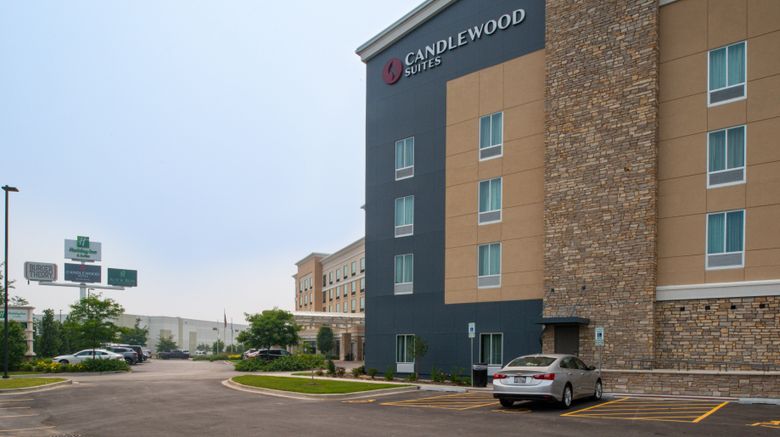 Candlewood Suites Joliet Southwest Exterior. Images powered by <a href="https://www.leonardoworldwide.com" target="_blank" rel="noopener">Leonardo</a>.