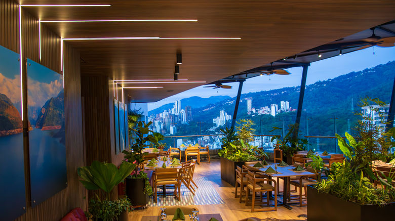 <b>Holiday Inn Bucaramanga Cacique Restaurant</b>. Images powered by <a href="https://www.leonardoworldwide.com/" title="Leonardo Worldwide" target="_blank">Leonardo</a>.