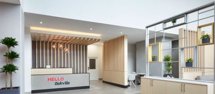 TownePlace Suites Toronto Oakville Lobby