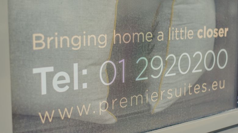 <b>Premier Suites Sandyford Room</b>. Images powered by <a href="https://www.leonardoworldwide.com/" title="Leonardo Worldwide" target="_blank">Leonardo</a>.