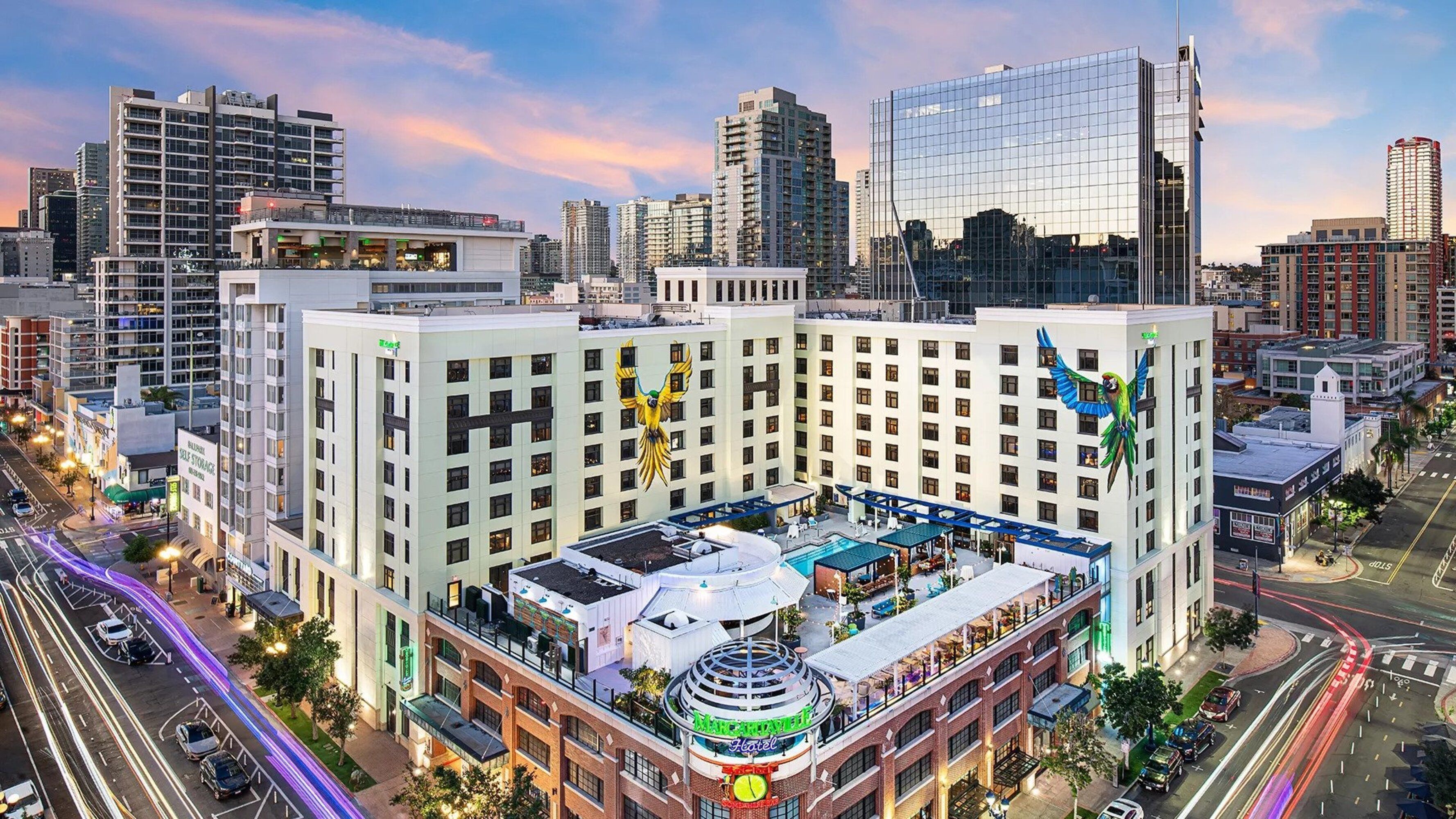 Gaslamp quarter hotel top