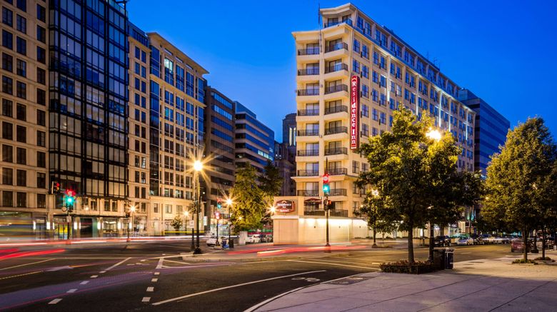 <b>Residence Inn Washington, DC Downtown Exterior</b>. Images powered by <a href="https://www.leonardoworldwide.com/" title="Leonardo Worldwide" target="_blank">Leonardo</a>.