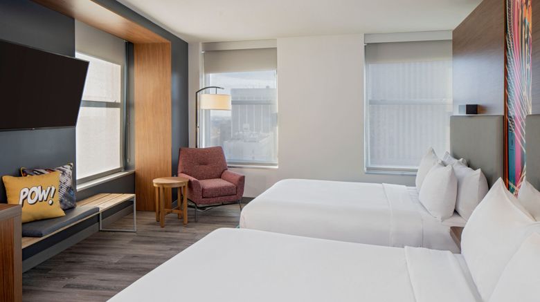 <b>aloft New Orleans Downtown Room</b>. Images powered by <a href="https://www.leonardoworldwide.com/" title="Leonardo Worldwide" target="_blank">Leonardo</a>.