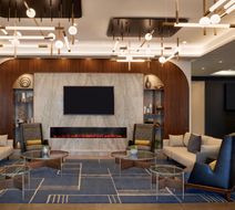 Courtyard By Marriott Kitchener Lobby