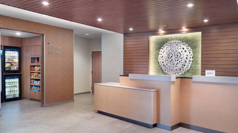 <b>Fairfield Inn & Suites-University Area Lobby</b>. Images powered by <a href="https://www.leonardoworldwide.com/" title="Leonardo Worldwide" target="_blank">Leonardo</a>.