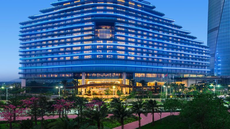 Sheraton Zhuhai Hotel Exterior. Images powered by <a href="https://www.leonardoworldwide.com" target="_blank" rel="noopener">Leonardo</a>.