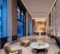 Marriott Executive Apts Future Sci-Tech Lobby