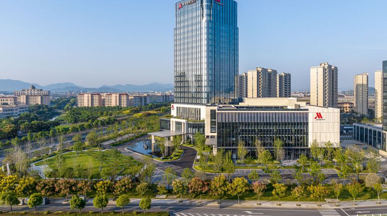<b>Shaoxing Marriott Hotel Shangyu Exterior</b>. Images powered by <a href="https://www.leonardoworldwide.com/" title="Leonardo Worldwide" target="_blank">Leonardo</a>.