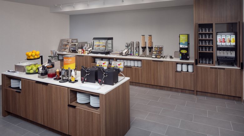 <b>Home2 Suites by Hilton Restaurant</b>. Images powered by <a href="https://www.leonardoworldwide.com/" title="Leonardo Worldwide" target="_blank">Leonardo</a>.