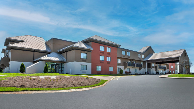 <b>Holiday Inn Express Nashville Airport Exterior</b>. Images powered by <a href="https://www.leonardoworldwide.com/" title="Leonardo Worldwide" target="_blank">Leonardo</a>.