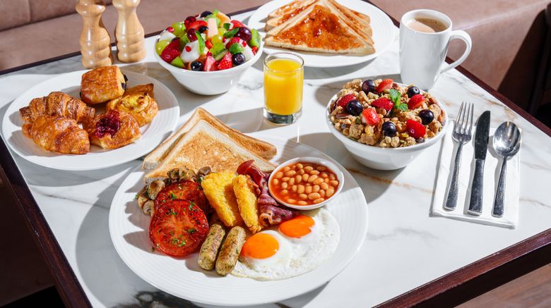 <b>Premier Inn Dubai International Restaurant</b>. Images powered by <a href="https://www.leonardoworldwide.com/" title="Leonardo Worldwide" target="_blank">Leonardo</a>.