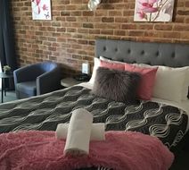 Paddlewheel Motel Room
