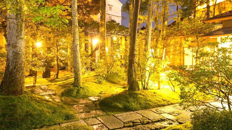 <b>Houshi Ryokan Exterior</b>. Images powered by <a href="https://www.leonardoworldwide.com/" title="Leonardo Worldwide" target="_blank">Leonardo</a>.
