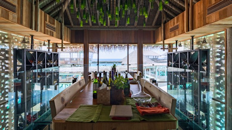 <b>Six Senses Laamu Restaurant</b>. Images powered by <a href="https://www.leonardoworldwide.com/" title="Leonardo Worldwide" target="_blank">Leonardo</a>.