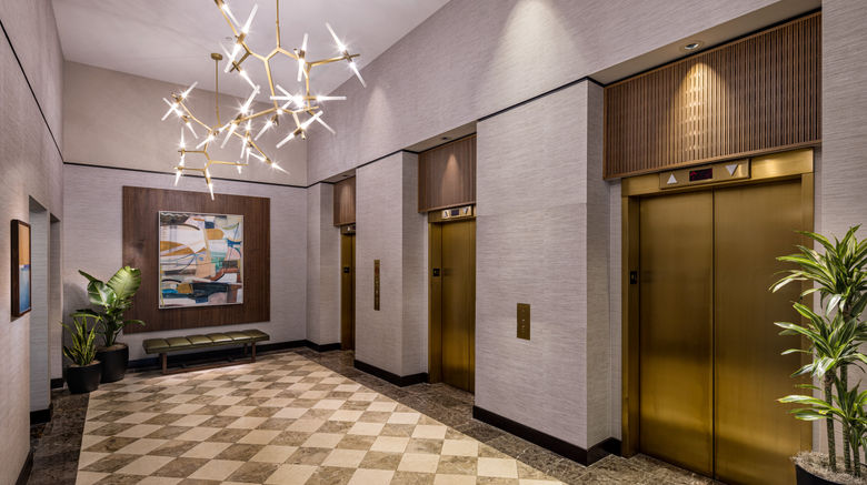 <b>Crowne Plaza Cleveland at Playhouse Sq Lobby</b>. Images powered by <a href="https://www.leonardoworldwide.com/" title="Leonardo Worldwide" target="_blank">Leonardo</a>.