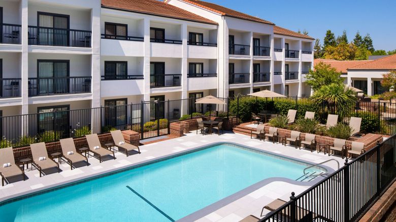 <b>Courtyard by Marriott San Jose Cupertino Pool</b>. Images powered by <a href="https://www.leonardoworldwide.com/" title="Leonardo Worldwide" target="_blank">Leonardo</a>.