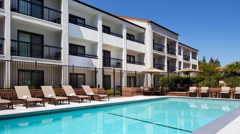 <b>Courtyard by Marriott San Jose Cupertino Pool</b>. Images powered by <a href="https://www.leonardoworldwide.com/" title="Leonardo Worldwide" target="_blank">Leonardo</a>.