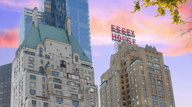 <b>JW Marriott Essex House New York Exterior</b>. Images powered by <a href="https://www.leonardoworldwide.com/" title="Leonardo Worldwide" target="_blank">Leonardo</a>.