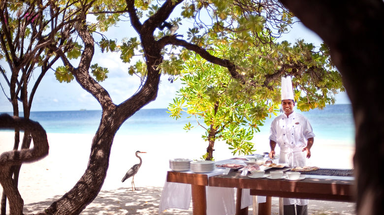 <b>Diamonds Thudufushi Beach Restaurant</b>. Images powered by <a href="https://www.leonardoworldwide.com/" title="Leonardo Worldwide" target="_blank">Leonardo</a>.