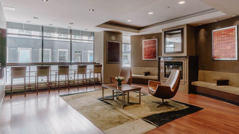 <b>Club Quarters Hotel, Central Loop Lobby</b>. Images powered by <a href="https://www.leonardoworldwide.com/" title="Leonardo Worldwide" target="_blank">Leonardo</a>.