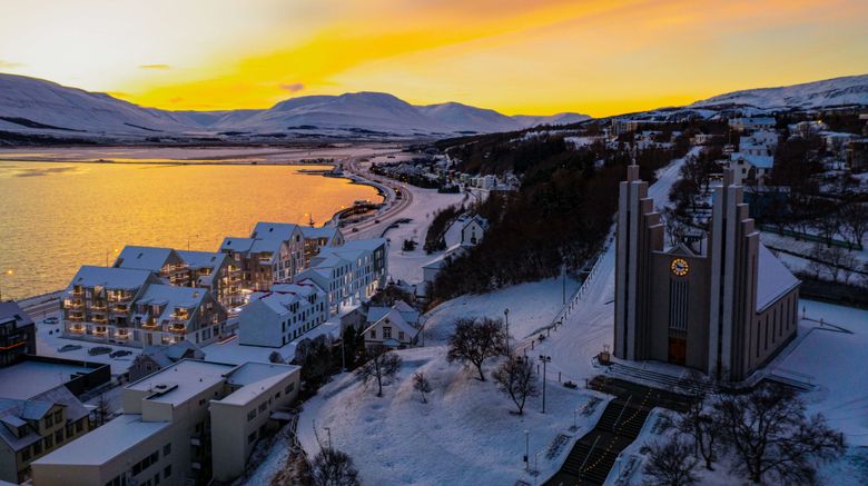 <b>Skald Hotel Akureyri Exterior</b>. Images powered by <a href="https://www.leonardoworldwide.com/" title="Leonardo Worldwide" target="_blank">Leonardo</a>.