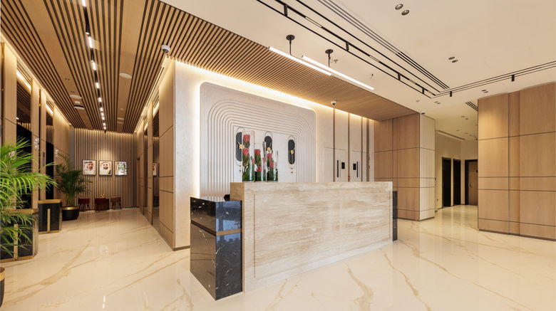 <b>Holiday Inn Dubai Village Circl Exterior</b>. Images powered by <a href="https://www.leonardoworldwide.com/" title="Leonardo Worldwide" target="_blank">Leonardo</a>.