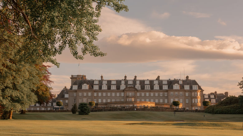 The Gleneagles Hotel Exterior. Images powered by <a href="https://www.leonardoworldwide.com" target="_blank" rel="noopener">Leonardo</a>.