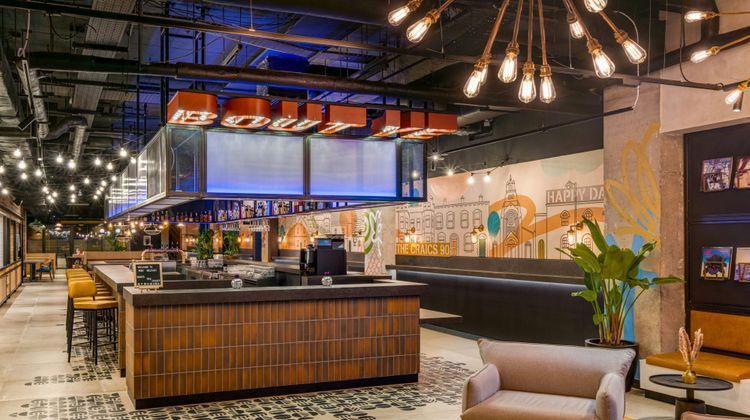 Moxy Belfast City Lobby