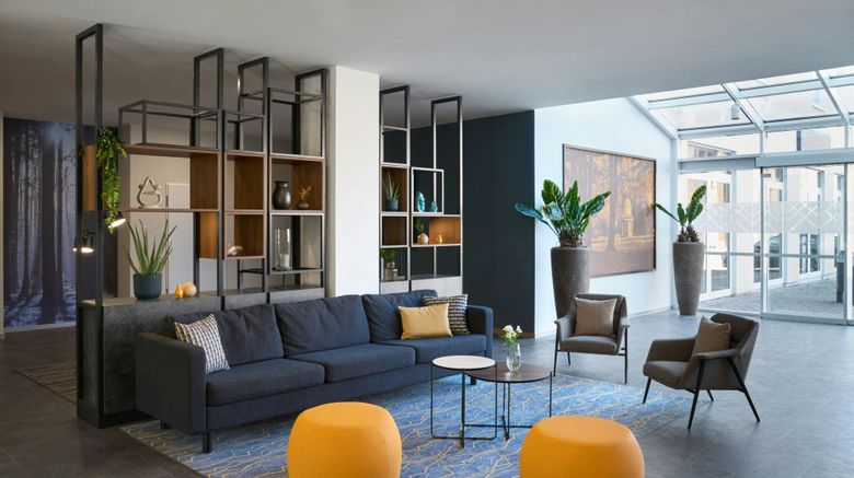 <b>Four Points Flex by Sheraton Goettingen Lobby</b>. Images powered by <a href="https://www.leonardoworldwide.com/" title="Leonardo Worldwide" target="_blank">Leonardo</a>.