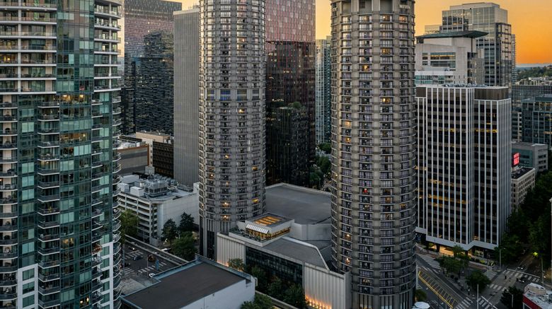 <b>The Westin Seattle Exterior</b>. Images powered by <a href="https://www.leonardoworldwide.com/" title="Leonardo Worldwide" target="_blank">Leonardo</a>.