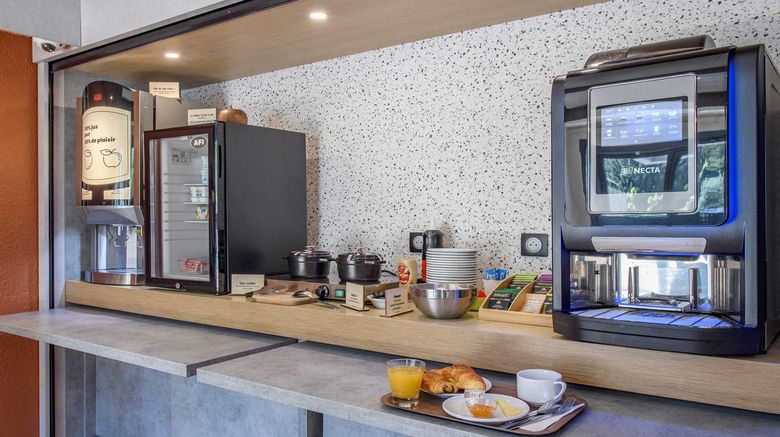 <b>B&B Hotel Nimes Caissargues Restaurant</b>. Images powered by <a href="https://www.leonardoworldwide.com/" title="Leonardo Worldwide" target="_blank">Leonardo</a>.