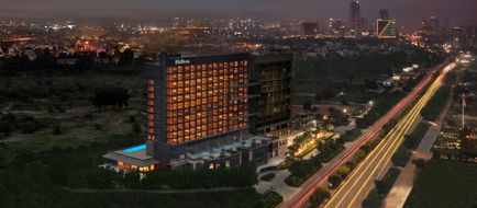 Hilton Gurugram Baani City Centre Exterior