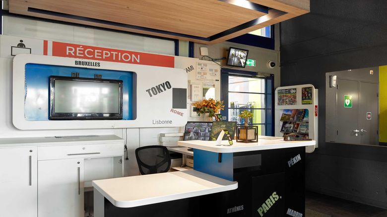 <b>B&B Hotel Cergy Pierrelaye Lobby</b>. Images powered by <a href="https://www.leonardoworldwide.com/" title="Leonardo Worldwide" target="_blank">Leonardo</a>.