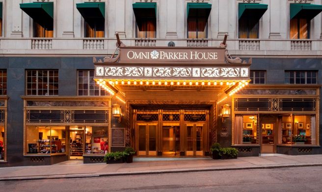 Omni Parker House Exterior