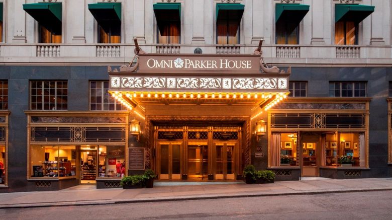 Omni Parker House Exterior. Images powered by <a href="https://www.leonardoworldwide.com" target="_blank" rel="noopener">Leonardo</a>.