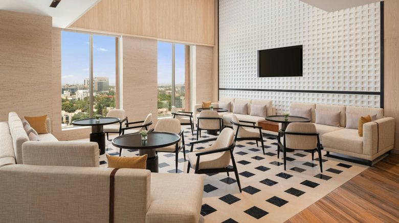 <b>Marriott Executive Apartments Bengaluru Restaurant</b>. Images powered by <a href="https://www.leonardoworldwide.com/" title="Leonardo Worldwide" target="_blank">Leonardo</a>.