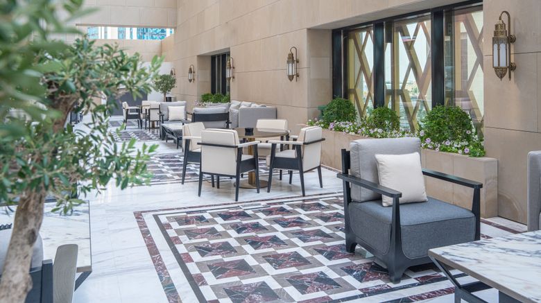 <b>Waldorf Astoria Doha West Bay Exterior</b>. Images powered by <a href="https://www.leonardoworldwide.com/" title="Leonardo Worldwide" target="_blank">Leonardo</a>.
