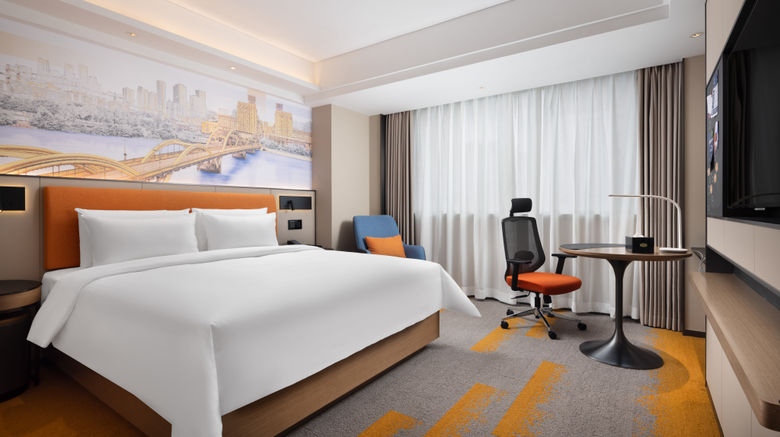 <b>Hampton by Hilton Fuzhou Wusi Road Room</b>. Images powered by <a href="https://www.leonardoworldwide.com/" title="Leonardo Worldwide" target="_blank">Leonardo</a>.