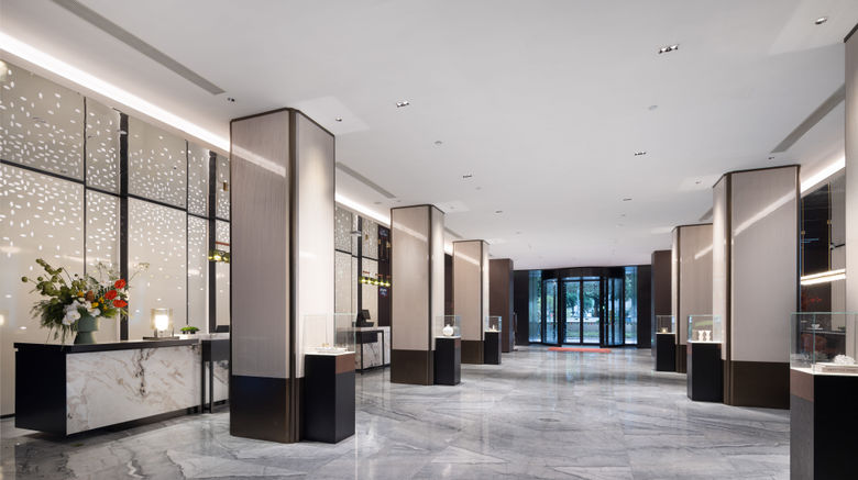 <b>Hampton by Hilton Fuzhou Wusi Road Lobby</b>. Images powered by <a href="https://www.leonardoworldwide.com/" title="Leonardo Worldwide" target="_blank">Leonardo</a>.