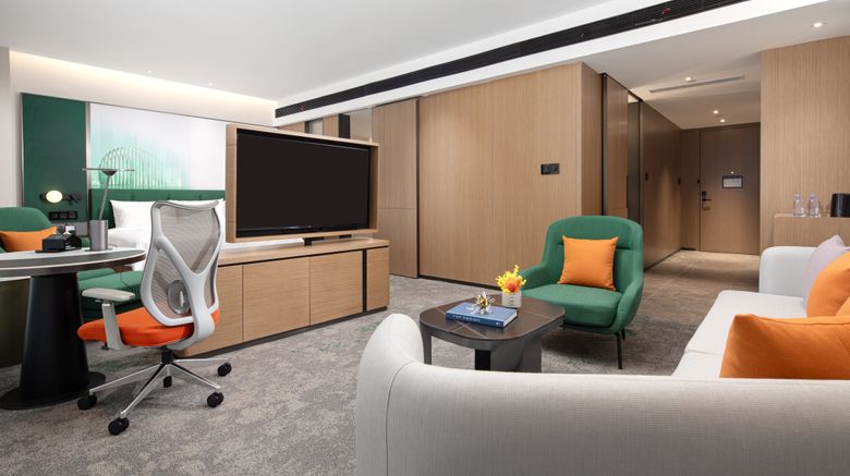 <b>Hampton Zhoushan New Town Room</b>. Images powered by <a href="https://www.leonardoworldwide.com/" title="Leonardo Worldwide" target="_blank">Leonardo</a>.